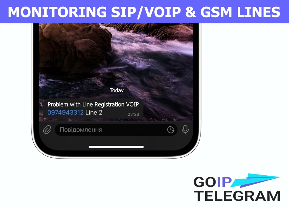 SIP/VOIP and GSM registration control